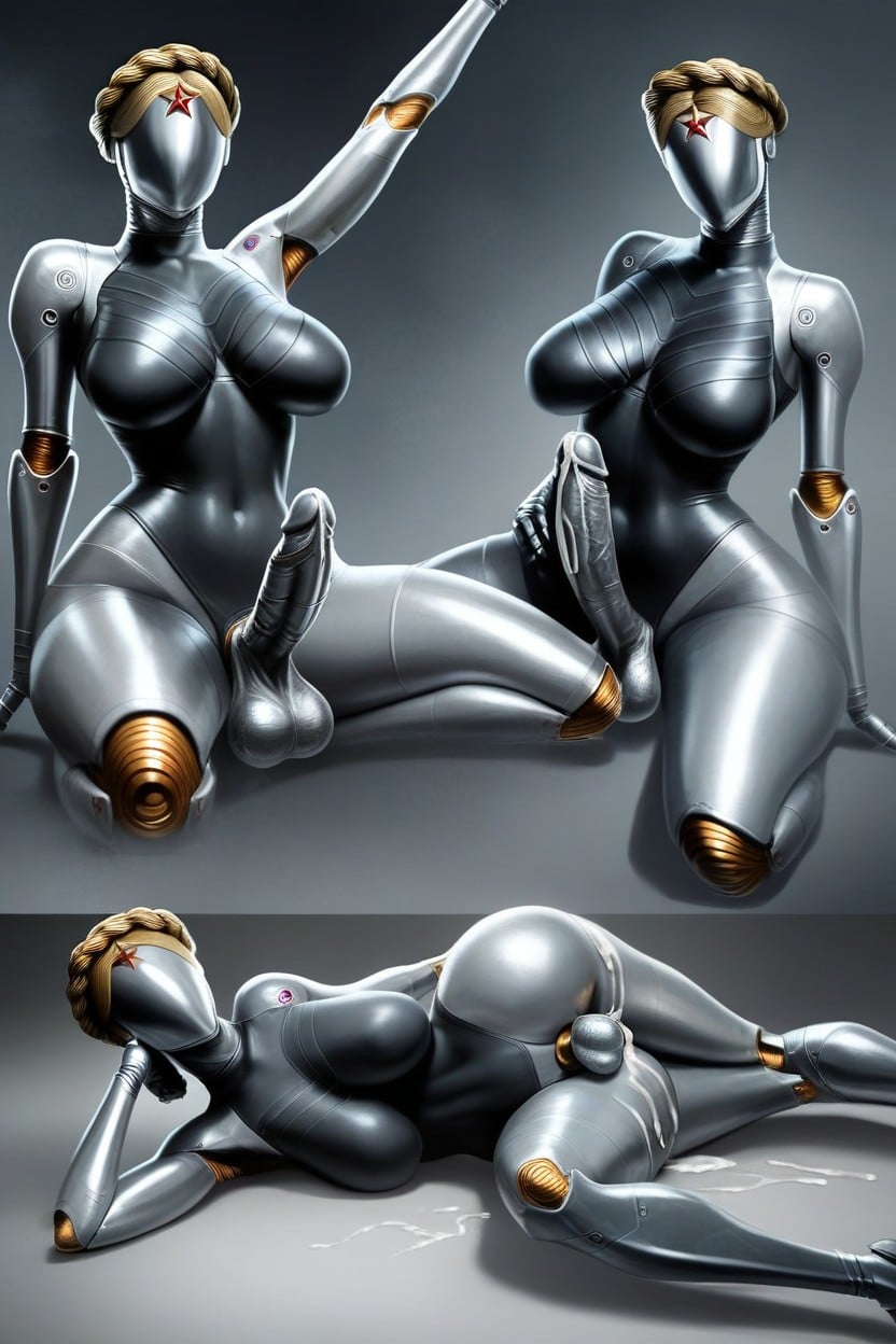 Robot Woman, Robot, The Twins Atomic Heart Porno IA transsexuelle