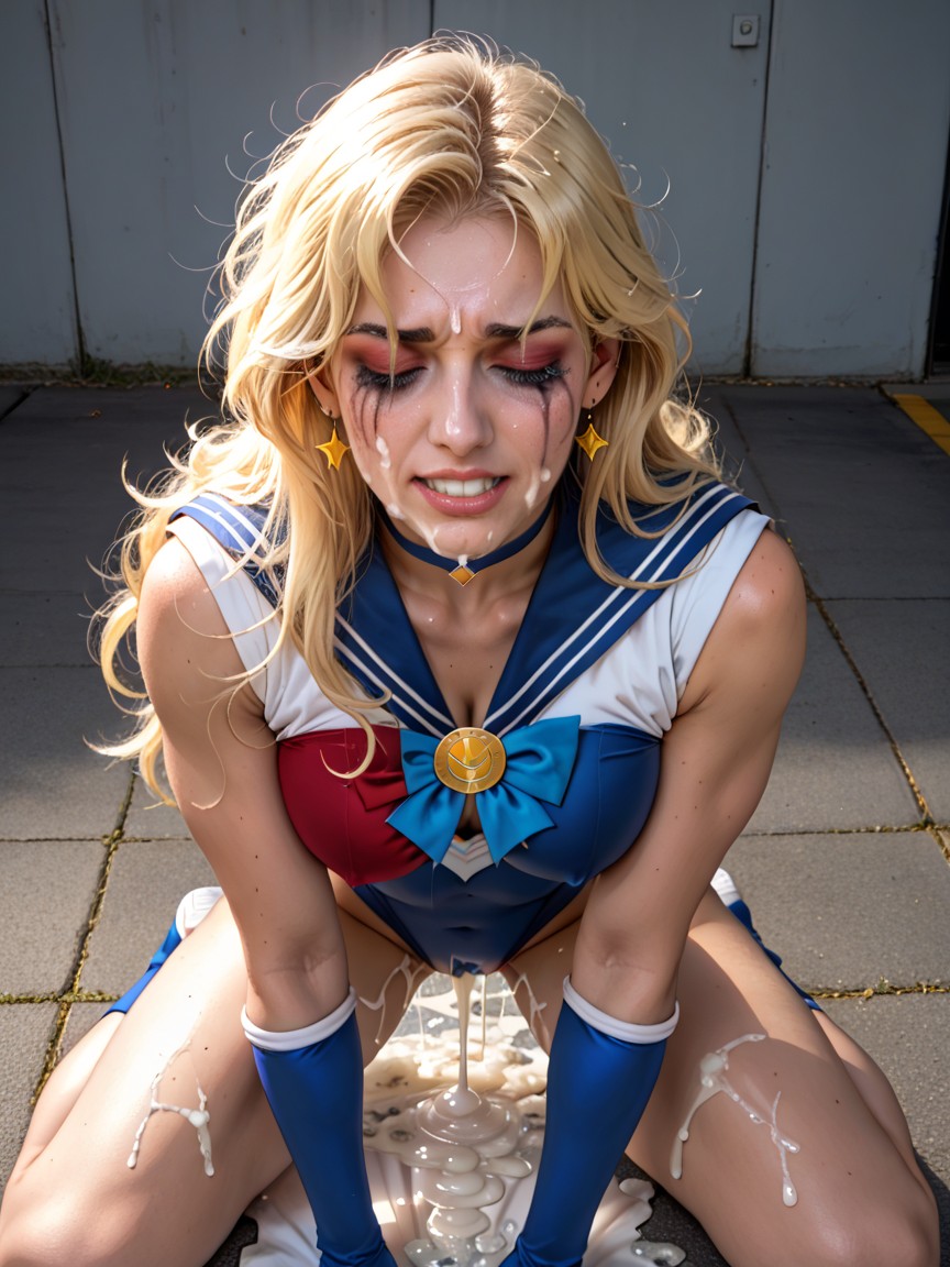 Round Butt, Sailor Moon, Naked AI Porn