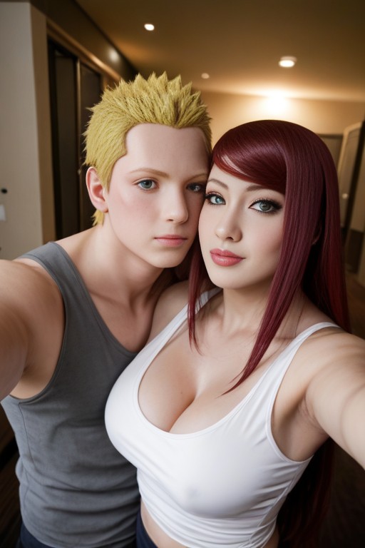 Corner, Dimly Lit, Cosplay AI Porn