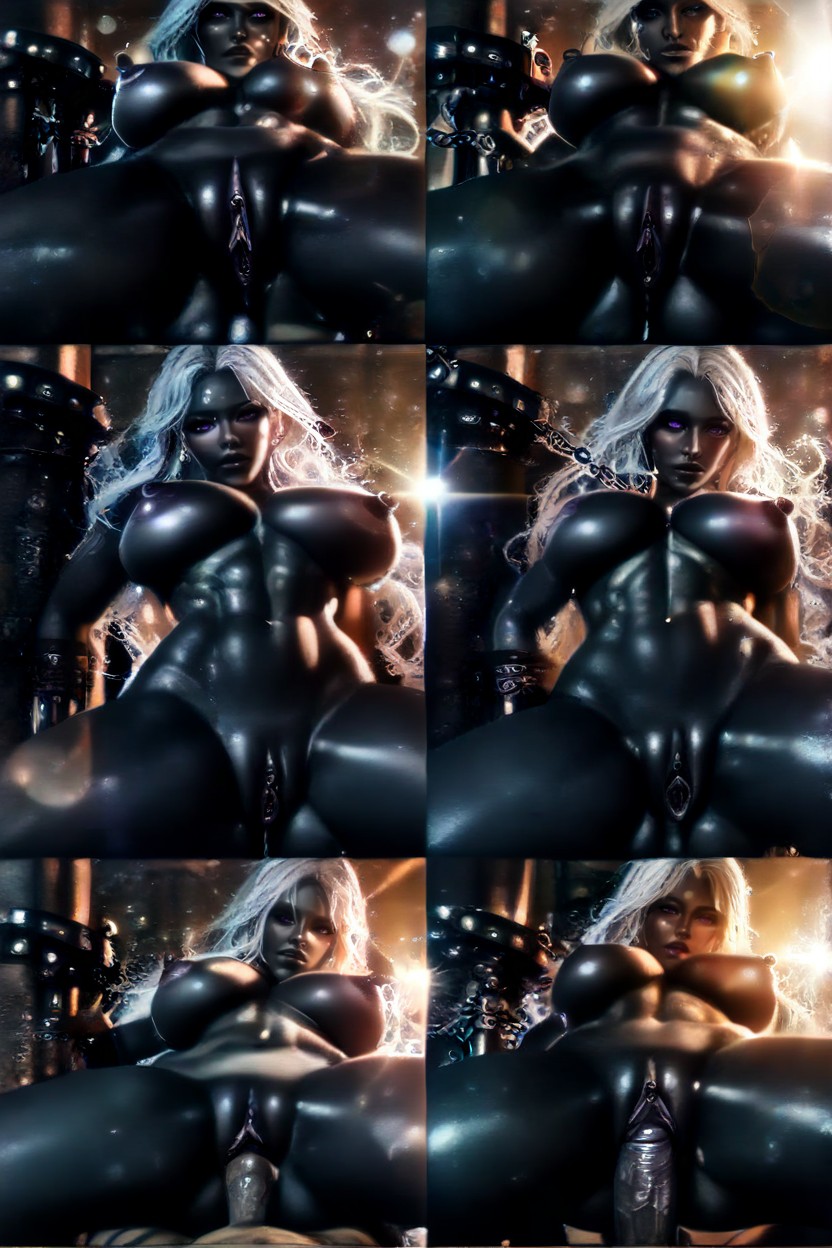 Huge Albino Male Orc, Awakening Tits, Thick Nipples Hentai AI Porn