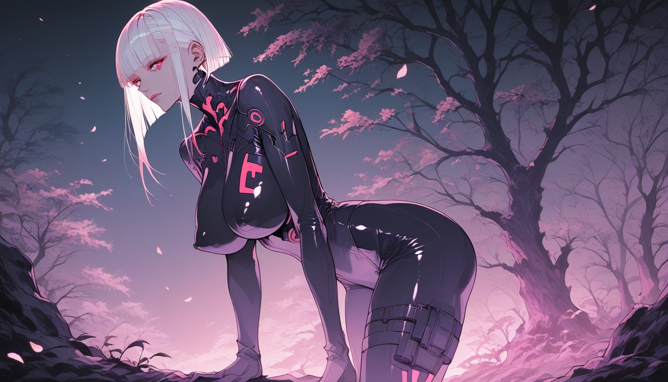 25+, Dappled Shadows Across Skin, Cinematic Lighting Hentai AI Porn