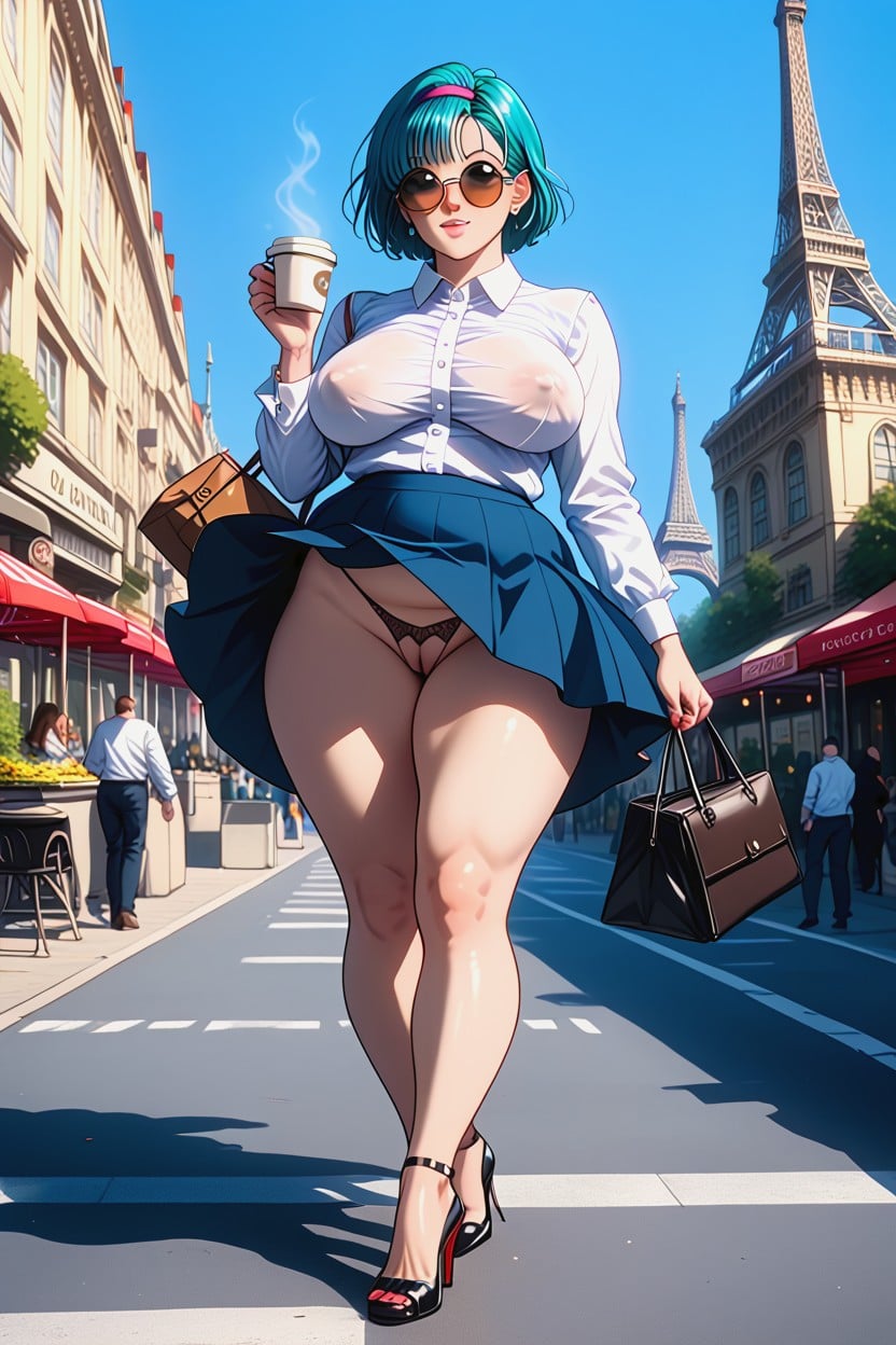 25+, Round Eyes, Élgant Hand Bag Hentai AI Porn