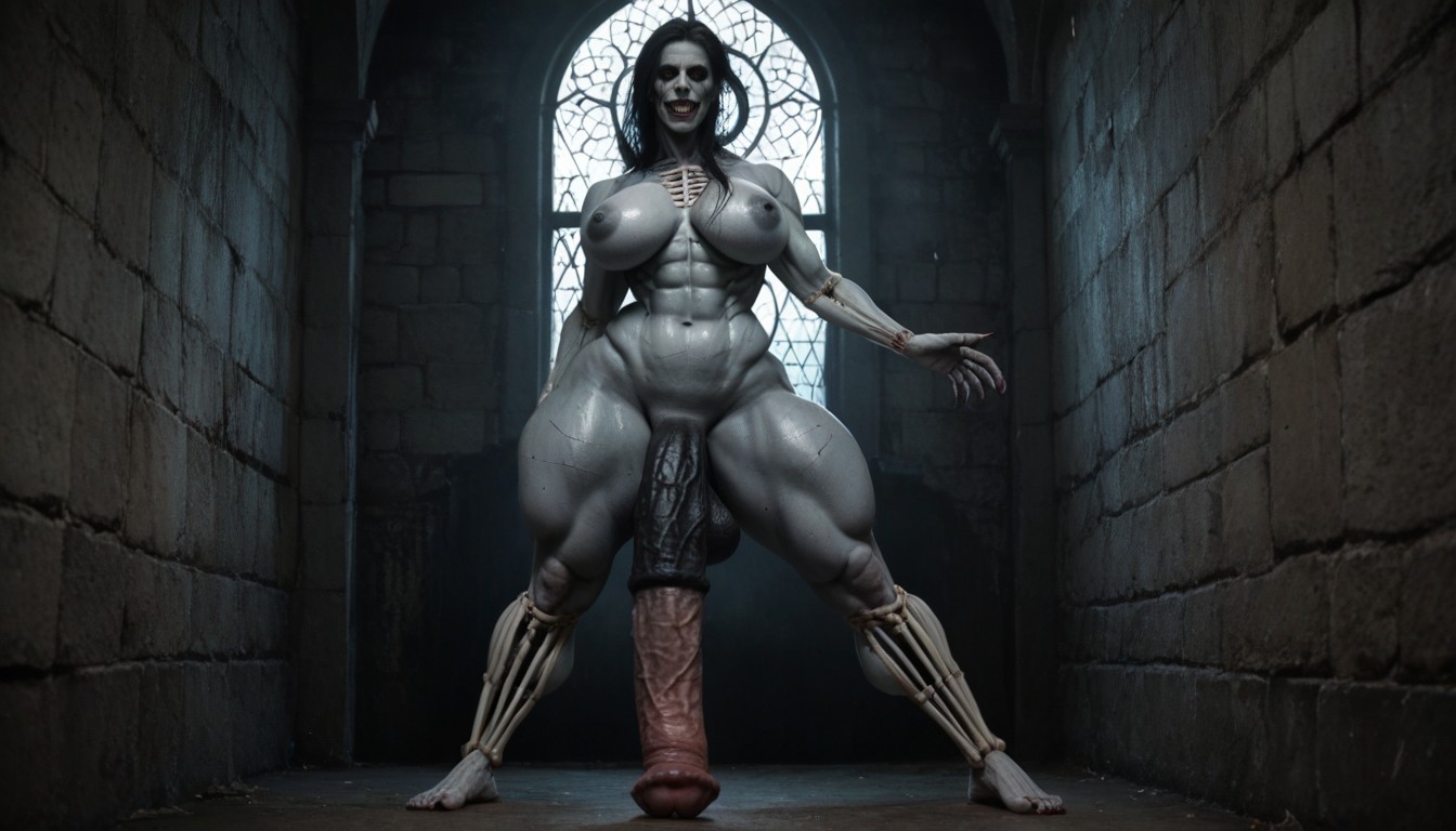 Rotten Skin, Futanari, Extremely Large Ass AI Porn