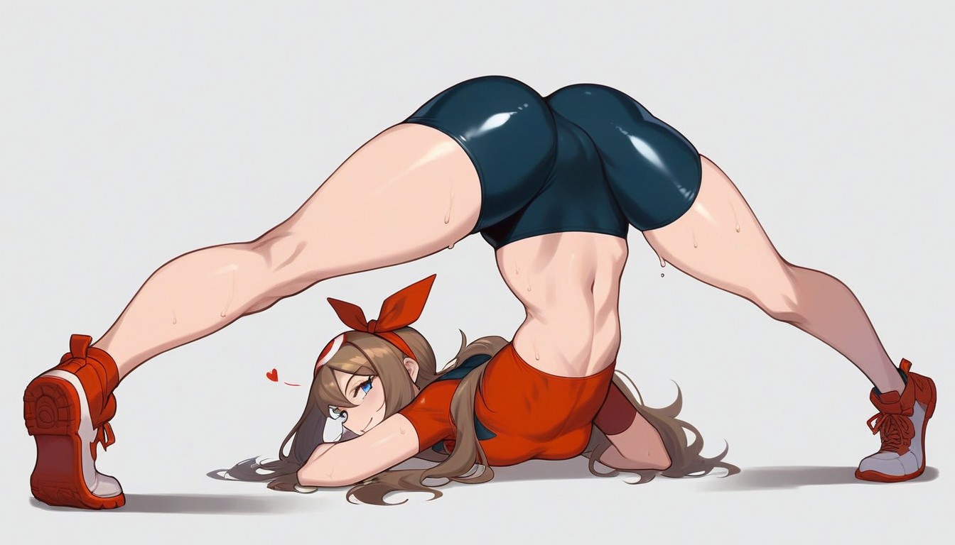 Expression, Seductive Smile, Half Sleeve Top Hentai AI Porn