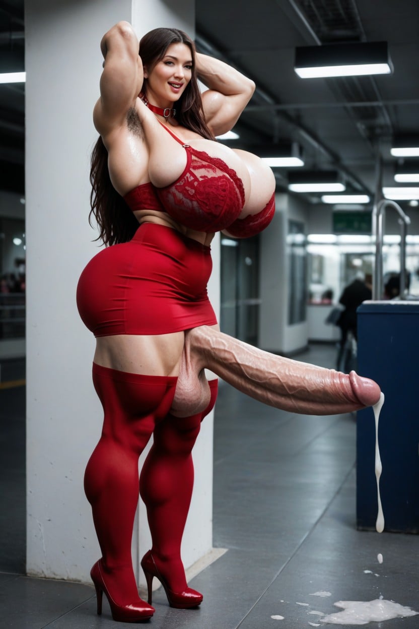 Long Hair, Thick Leg Hair, 18+ Shemale AI Porn
