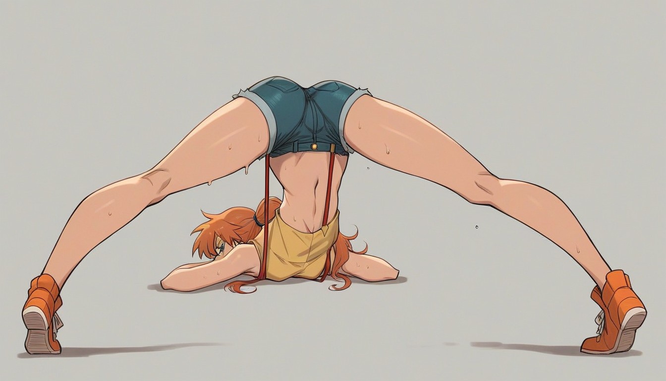 25+, Jack O Lantern Pose, Medium Ass Hentai AI Porn