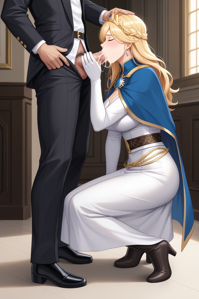 Princess, One Man, Open Fly AI Gay Porn