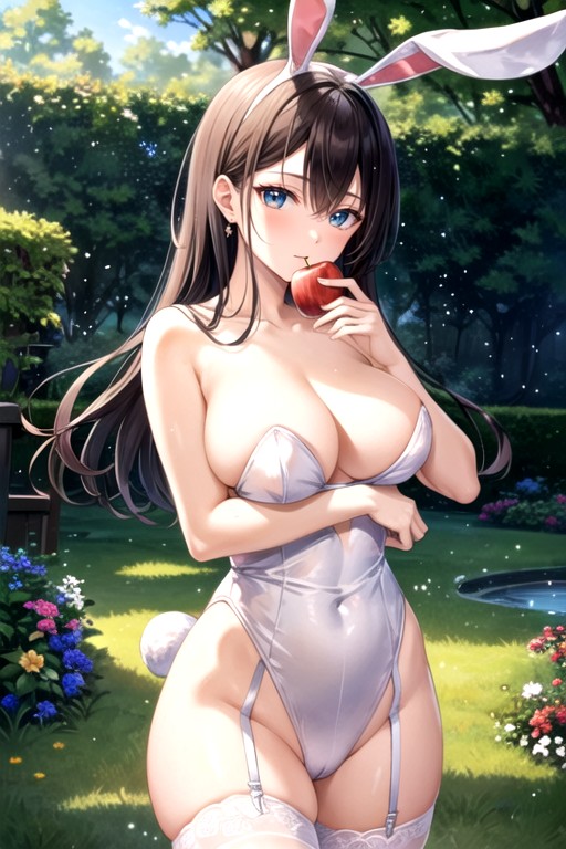 Pussy, Eating Apple, Eating Apple Hentai AI Porn