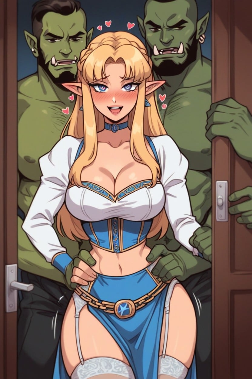 Model, Waist, Motion Lines Hentai AI Porn
