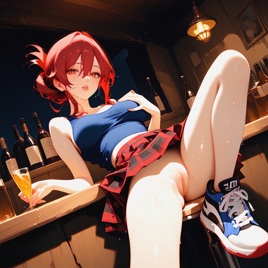 18+, Sweaty, Woman Hentai AI Porn