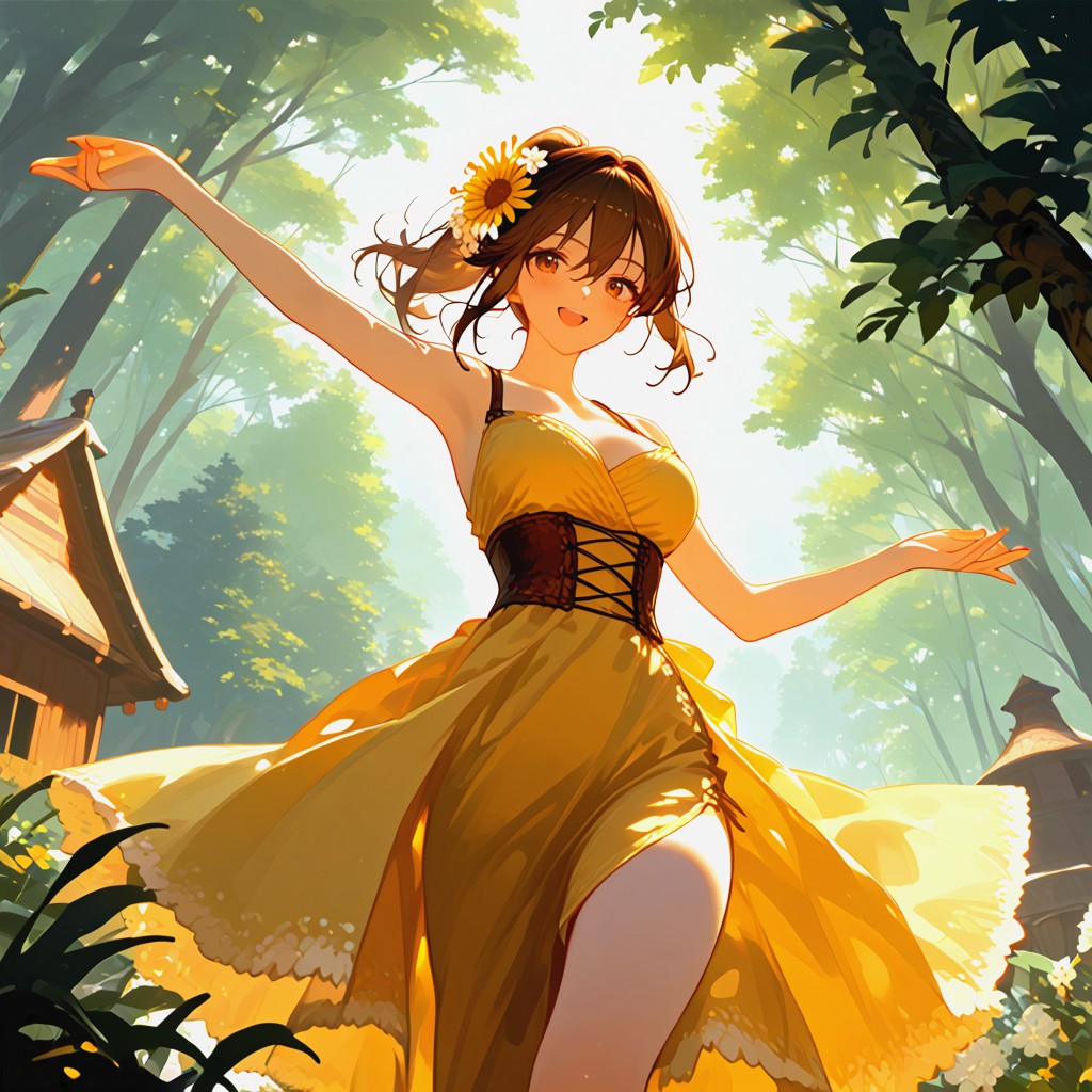 Dancing, Ultra Detailed, Far Away Hentai AI Porn
