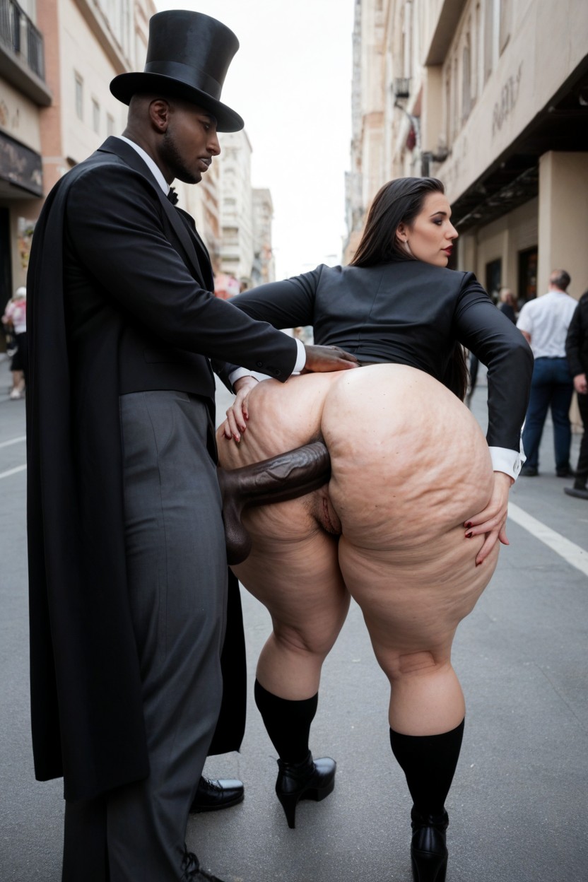 Hyper Ass, Mega Ass, Big Wide Hips AI Porn