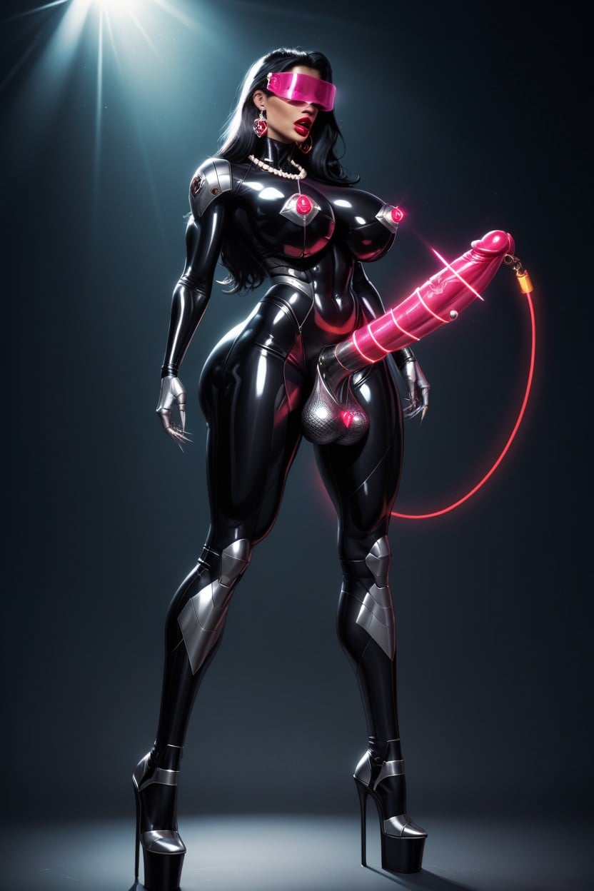 Laser Nipple, Bimbo, Nipple Laser Shemale AI Porn