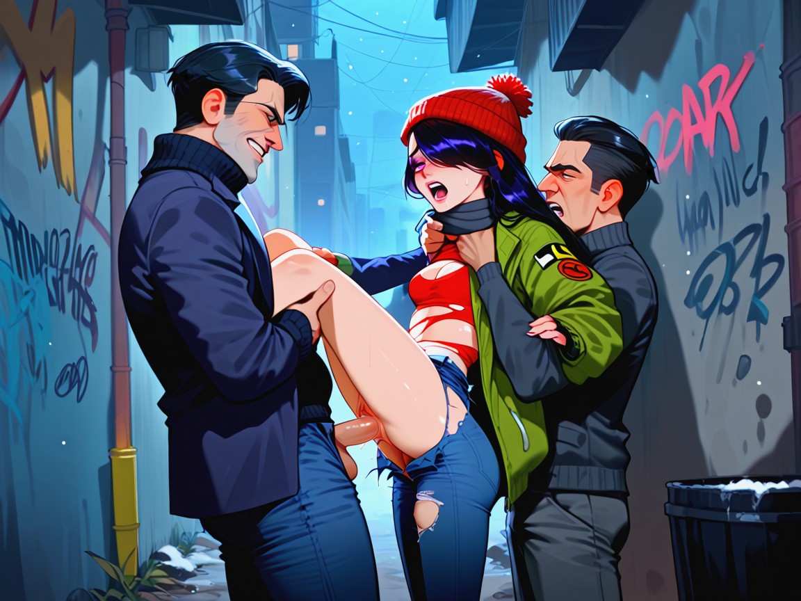 Pixar Proportions, Small Breasts, Dumpster AI Porn