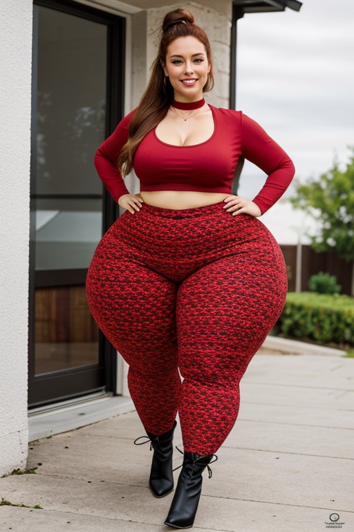 Hips Wider Than Chest, Wide Hips, 30+ AI Porn