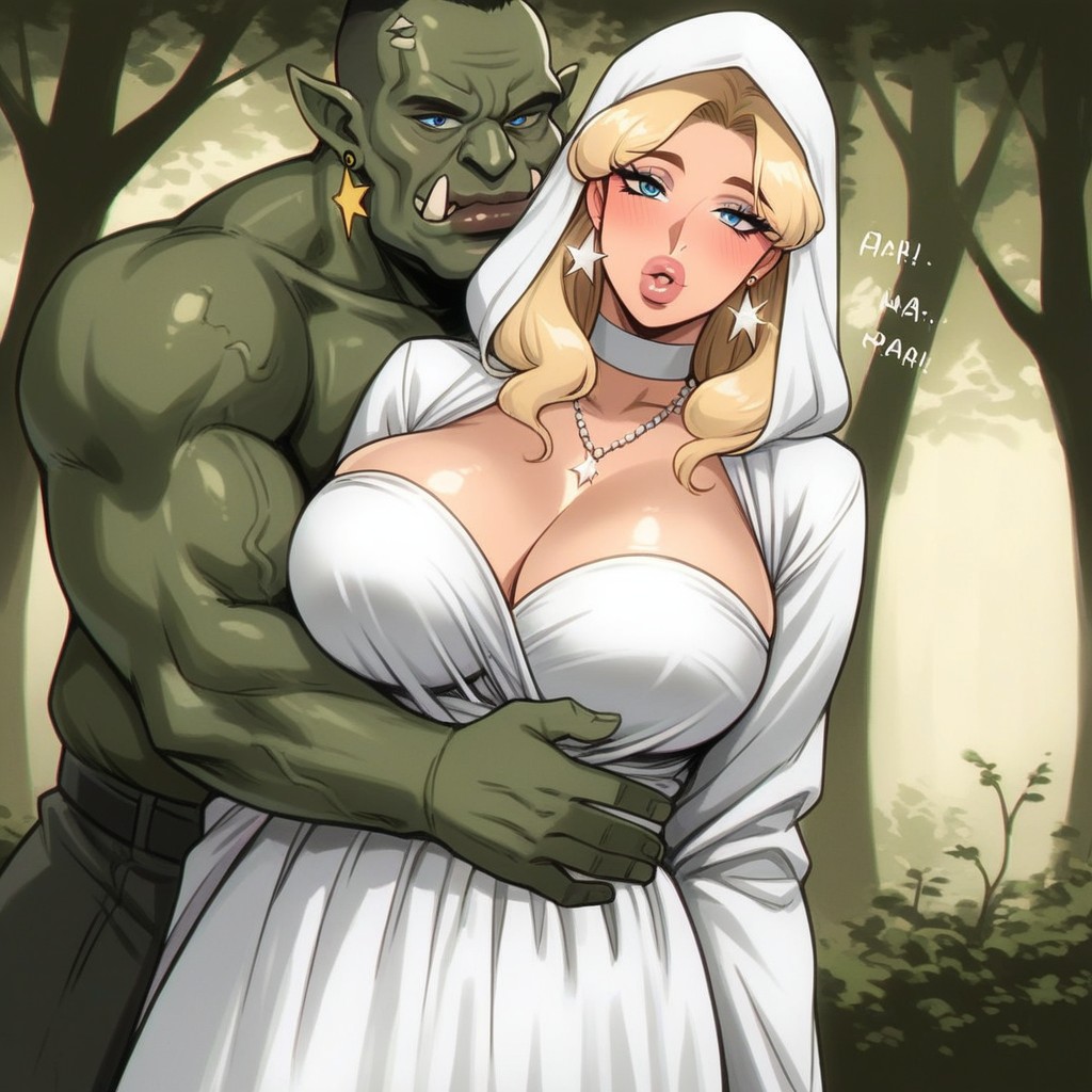 Blushed Face, Bimbo, Super Horny AI Porn
