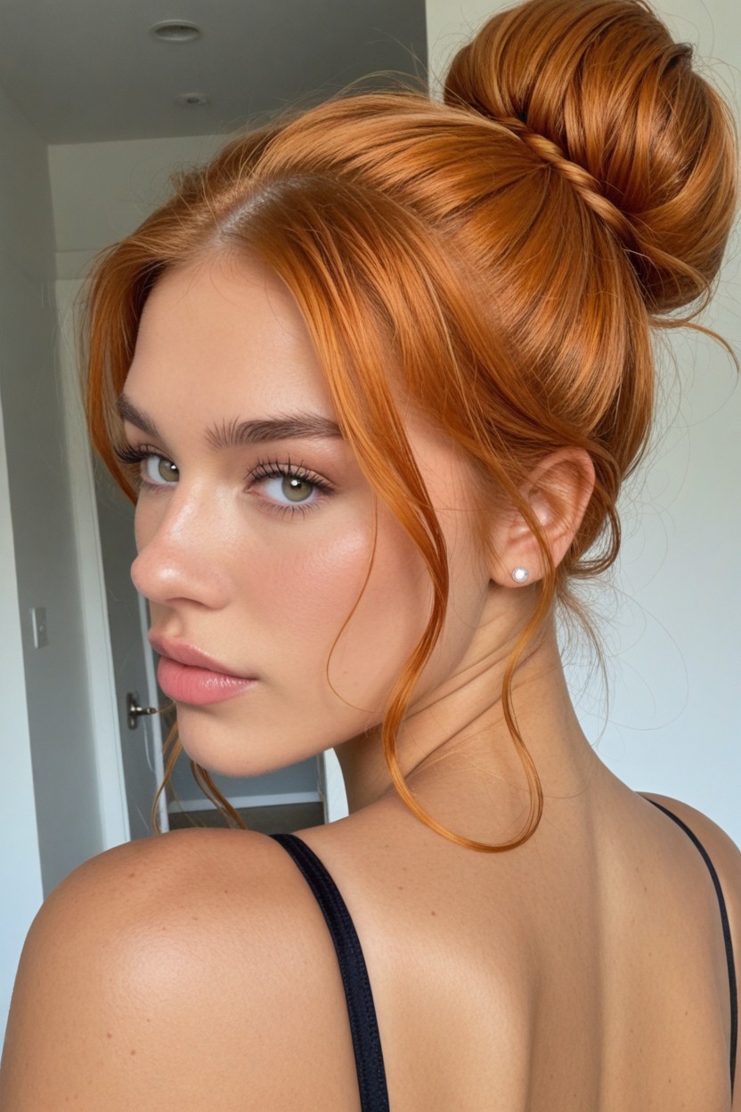 Ginger, View From Behind, Close Up View AI Porn