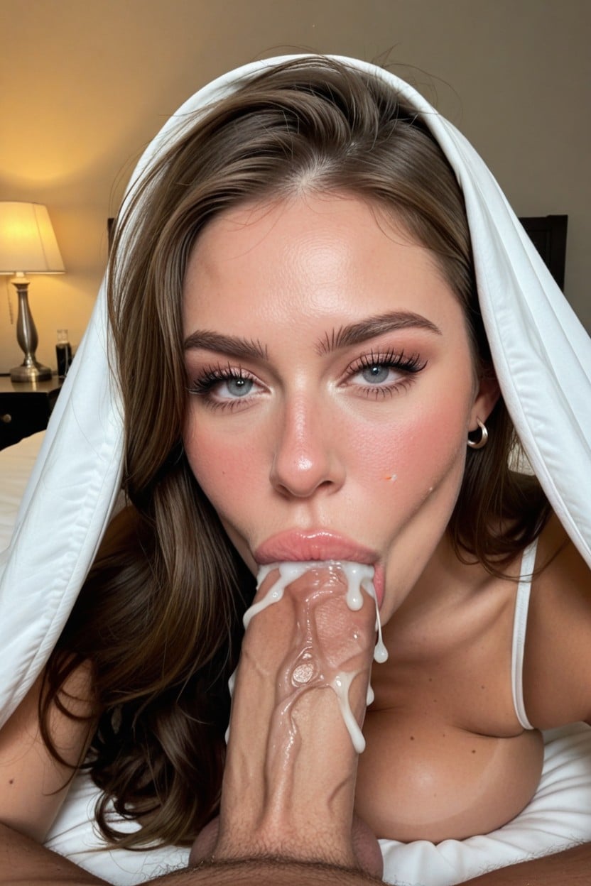 Motion Lines, Massive Lips, Extreme Blowjob Face AI Porn