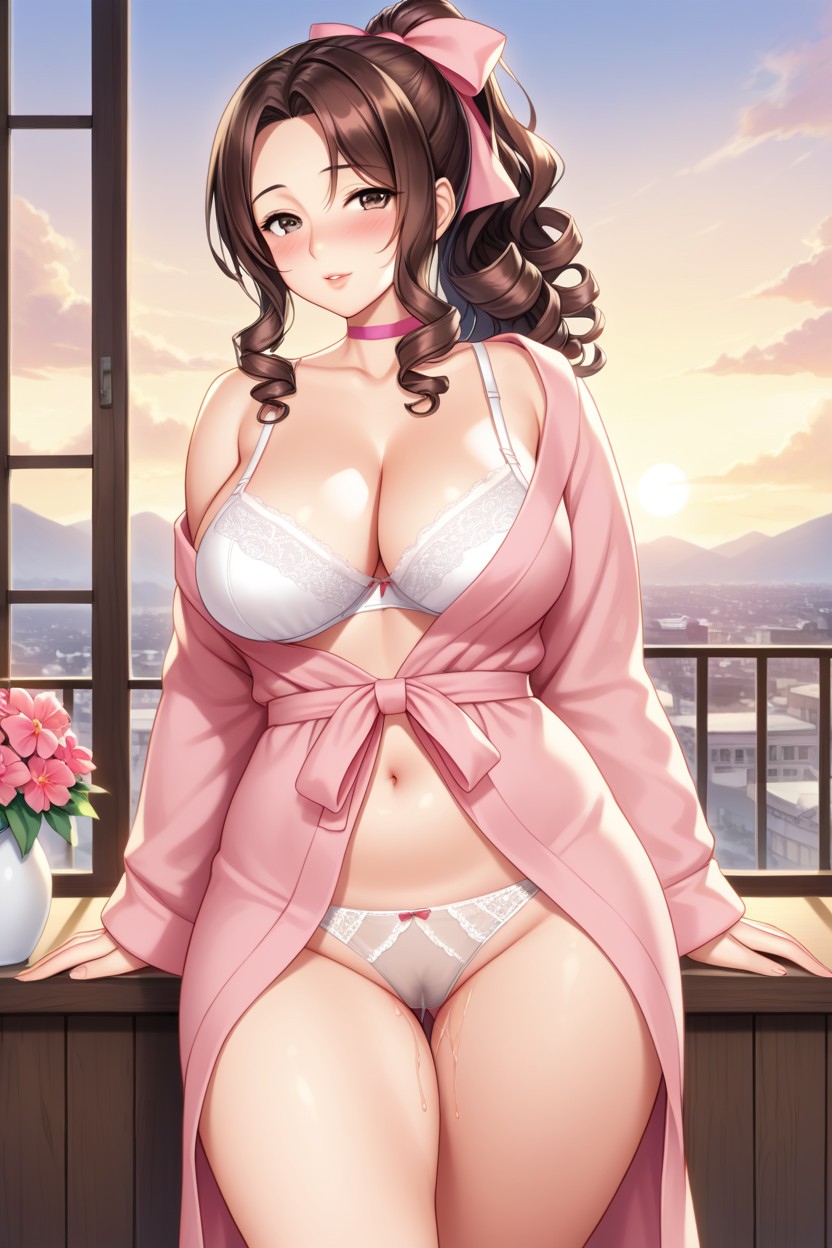 Rear View, Perfect Body, Brunette Hentai AI Porn