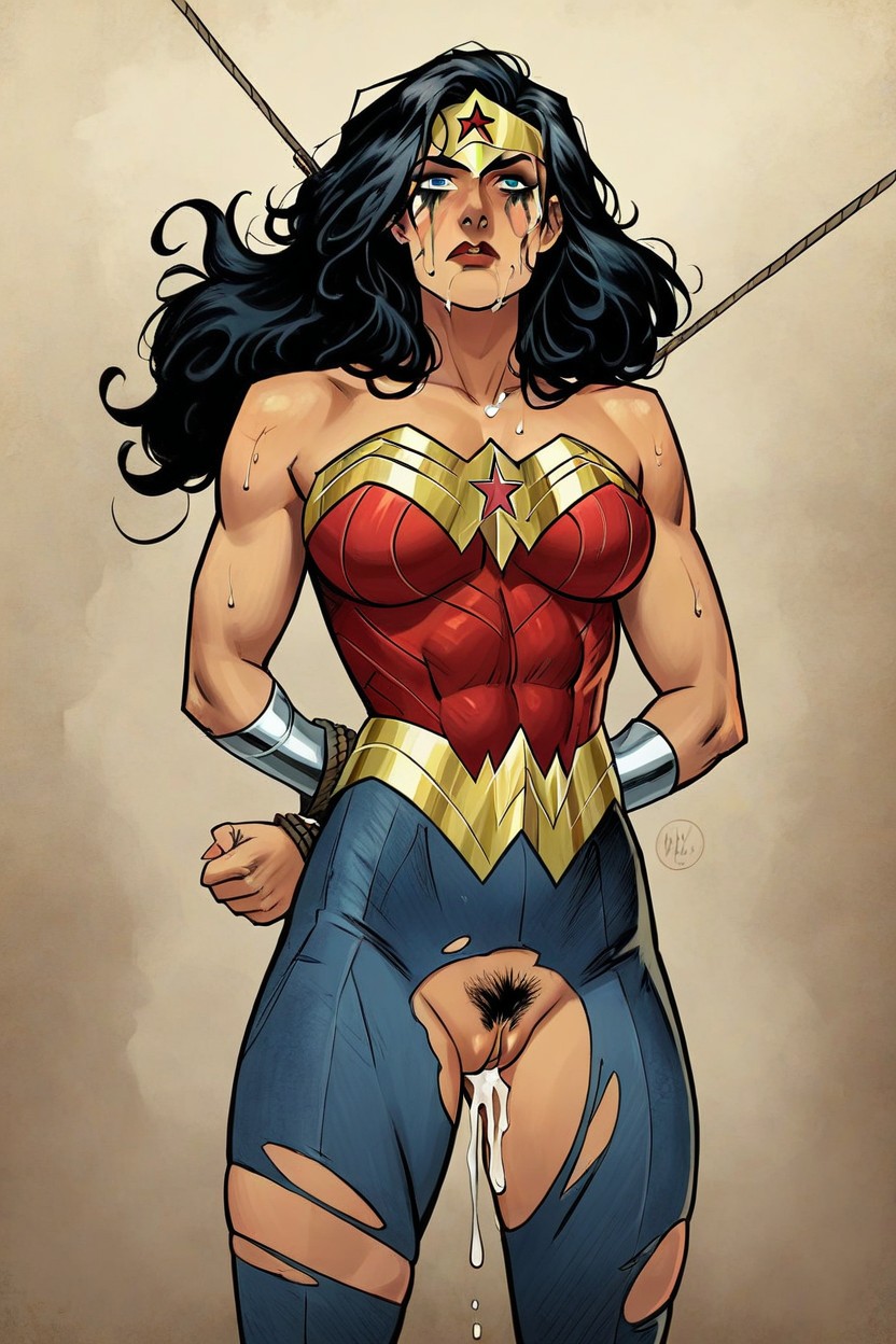Creampie, Cum On Ass, Wonder Woman AI Porn