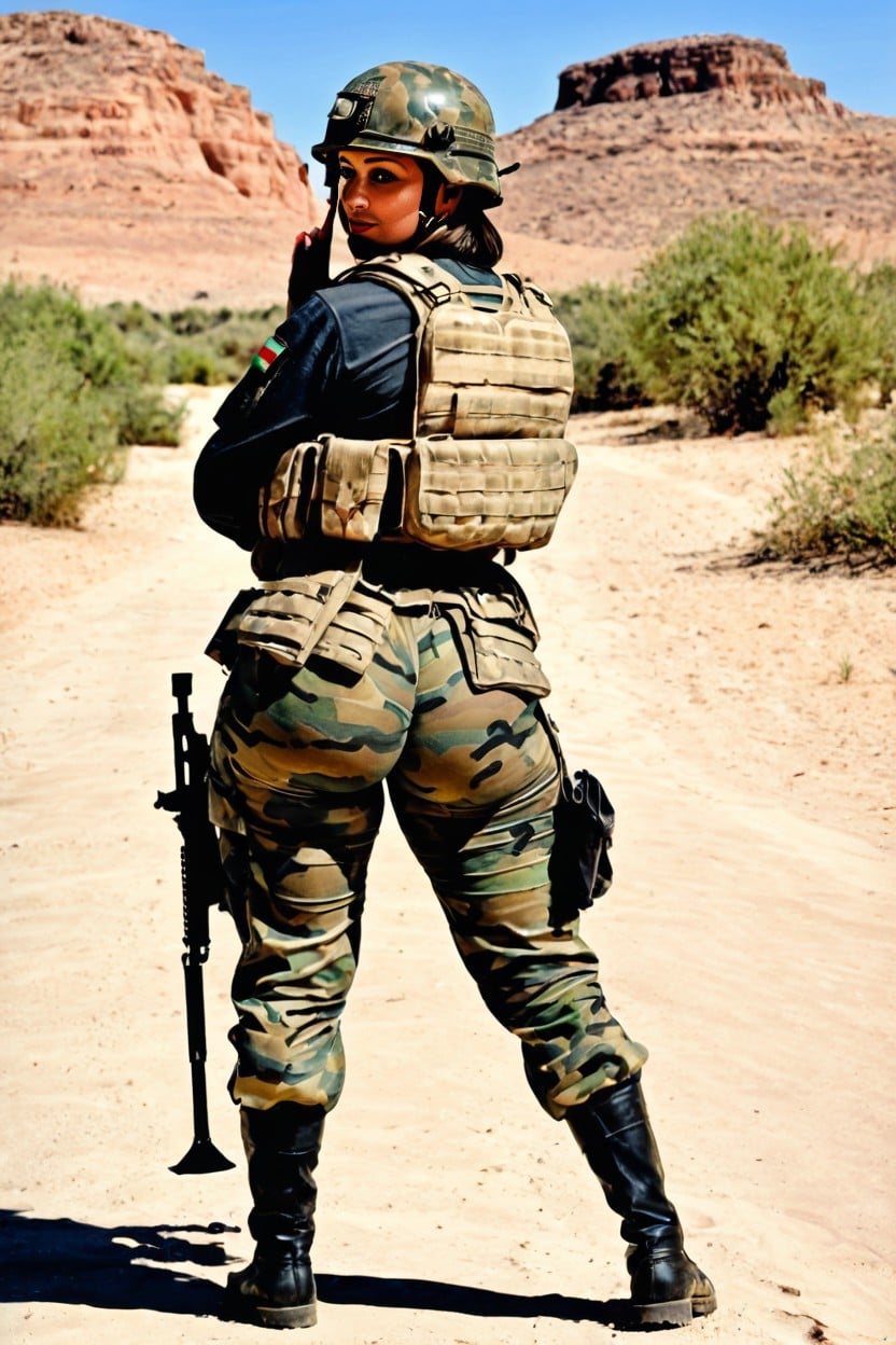 Hips Wider Than Chest, Full Body Armor, Huge Ass AI Porn