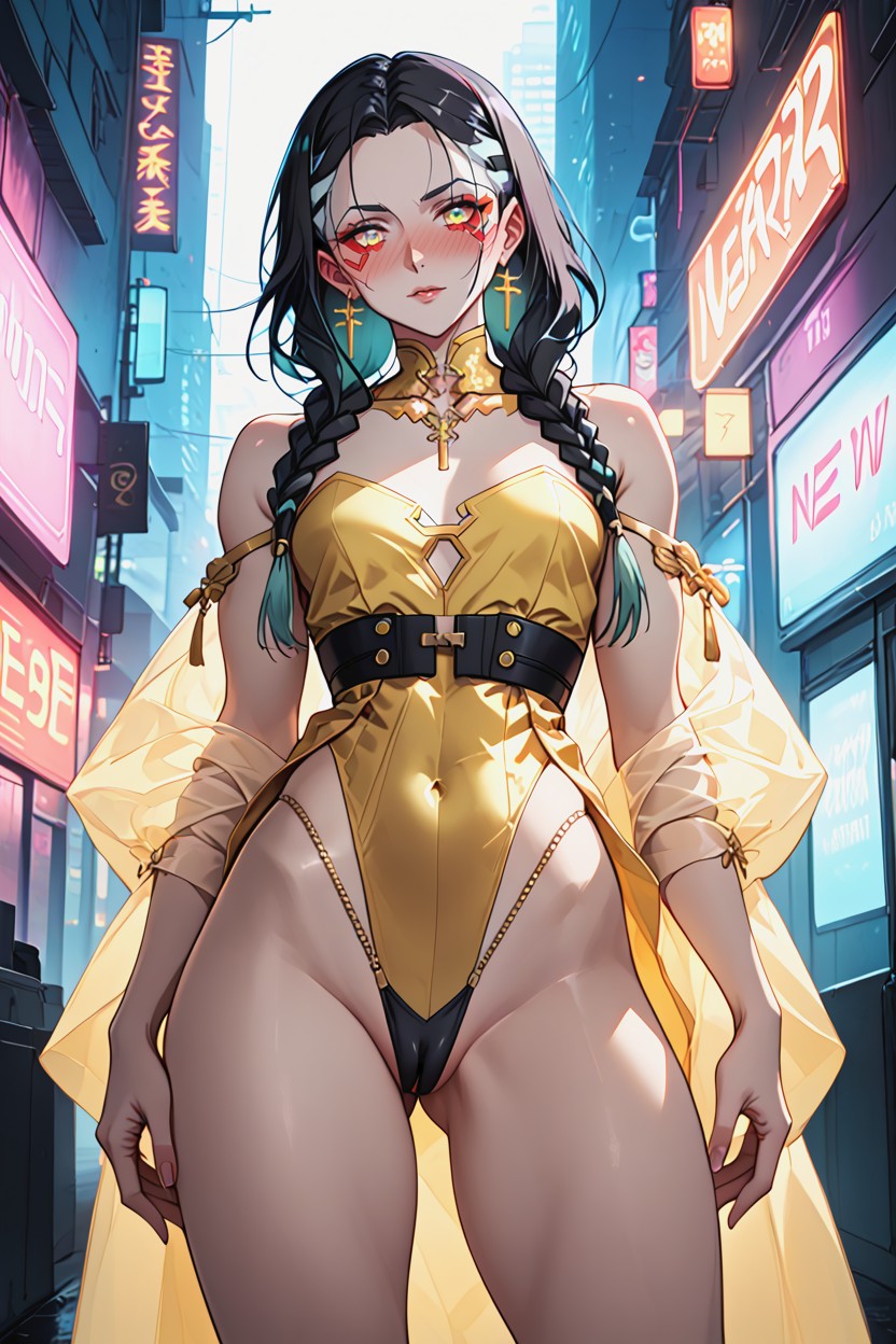 Lines Thong, Standing, Thong Pearls Hentai AI Porn