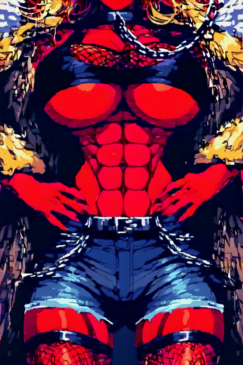 Greek Ruin, Fishnet Stockings, Angel Halo Hentai AI Porn