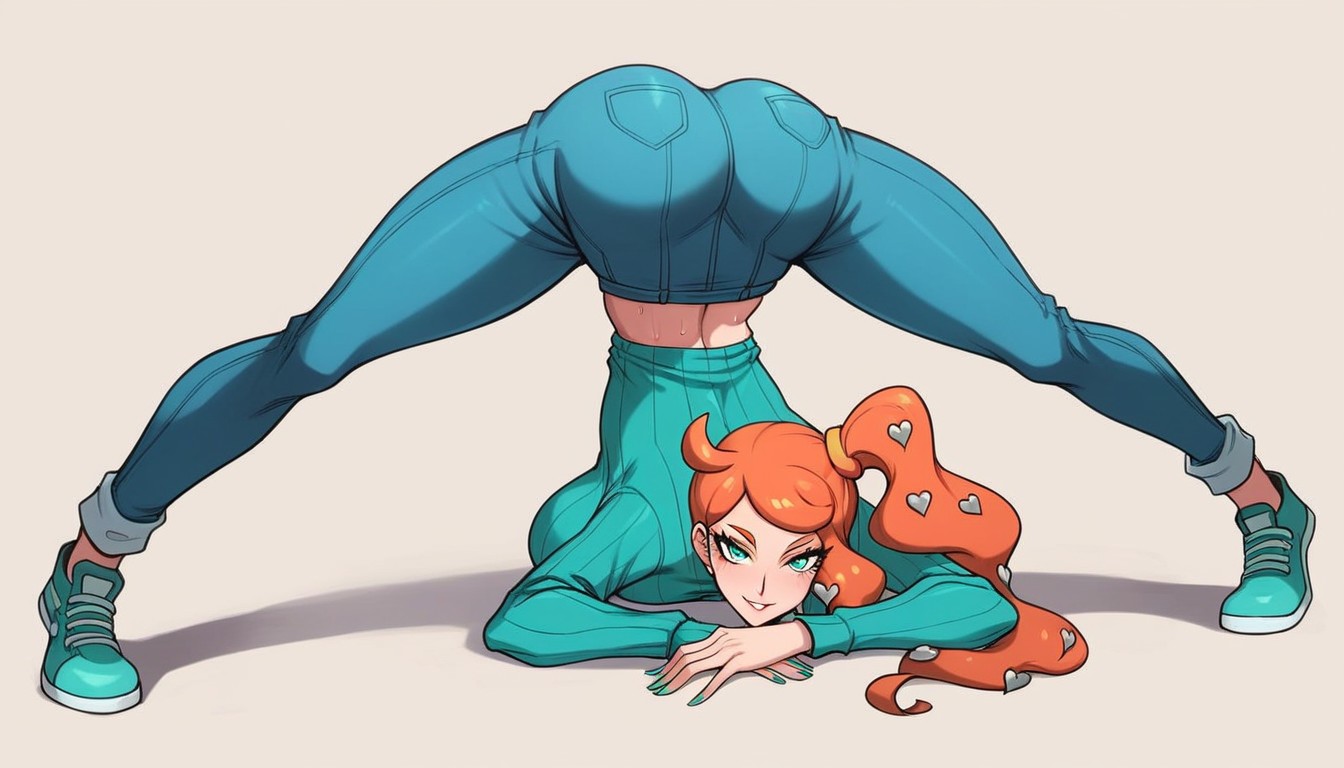 Solo Female, Seductive Eyes, Large Ass Hentai AI Porn