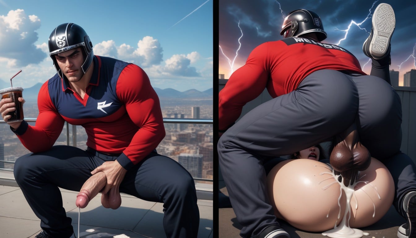 Purple Balls, Motion Lines, And Now His Rivals AI Gay Porn