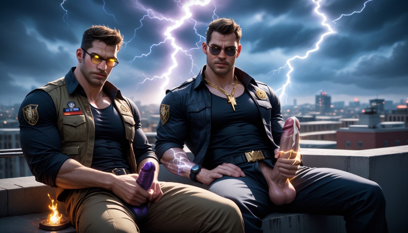 Serious, Bbc, Two Tops AI Gay Porn
