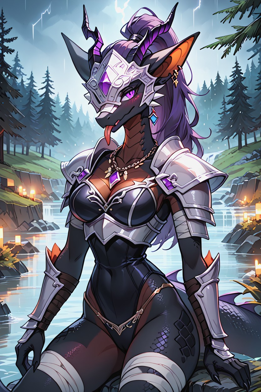 Armor, 25+, Armor Only After The Battle With Furry AI Porn