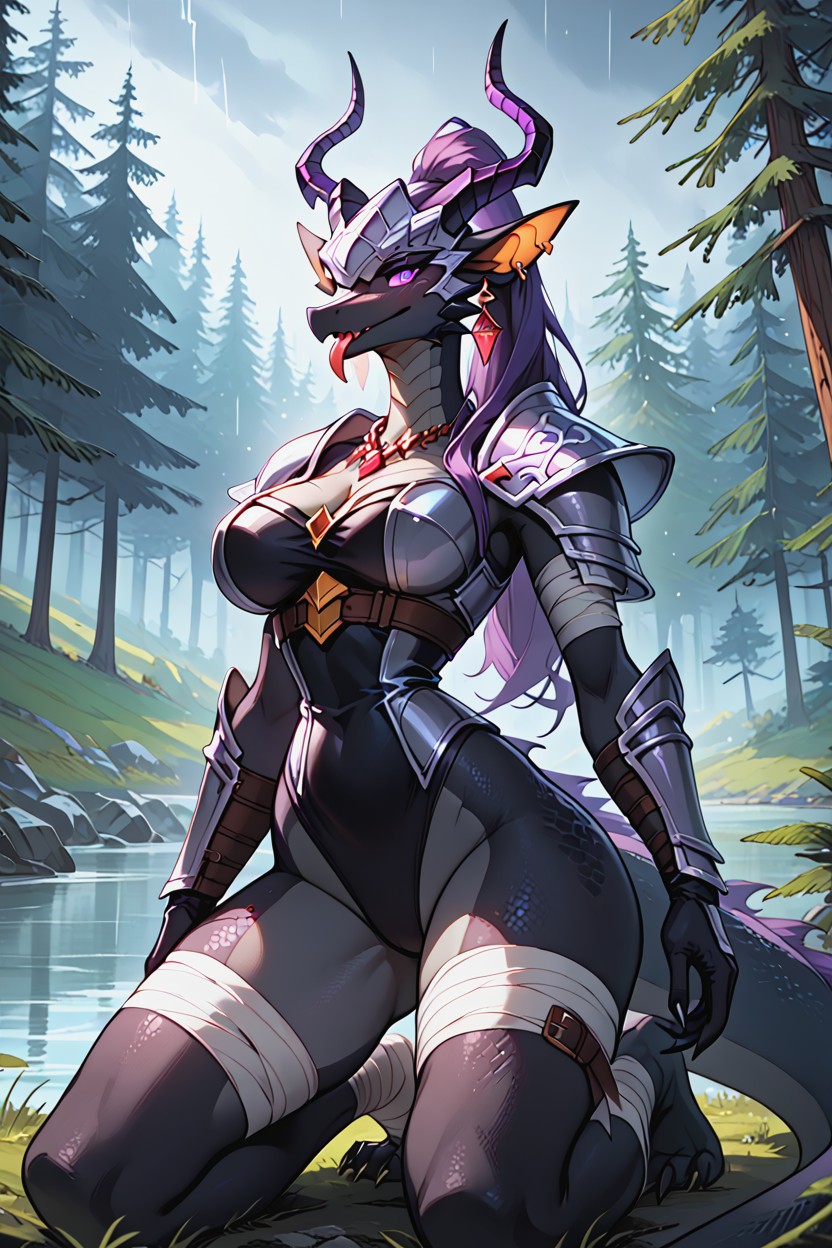 Necklace, Highly Detailed, Storm Furry AI Porn