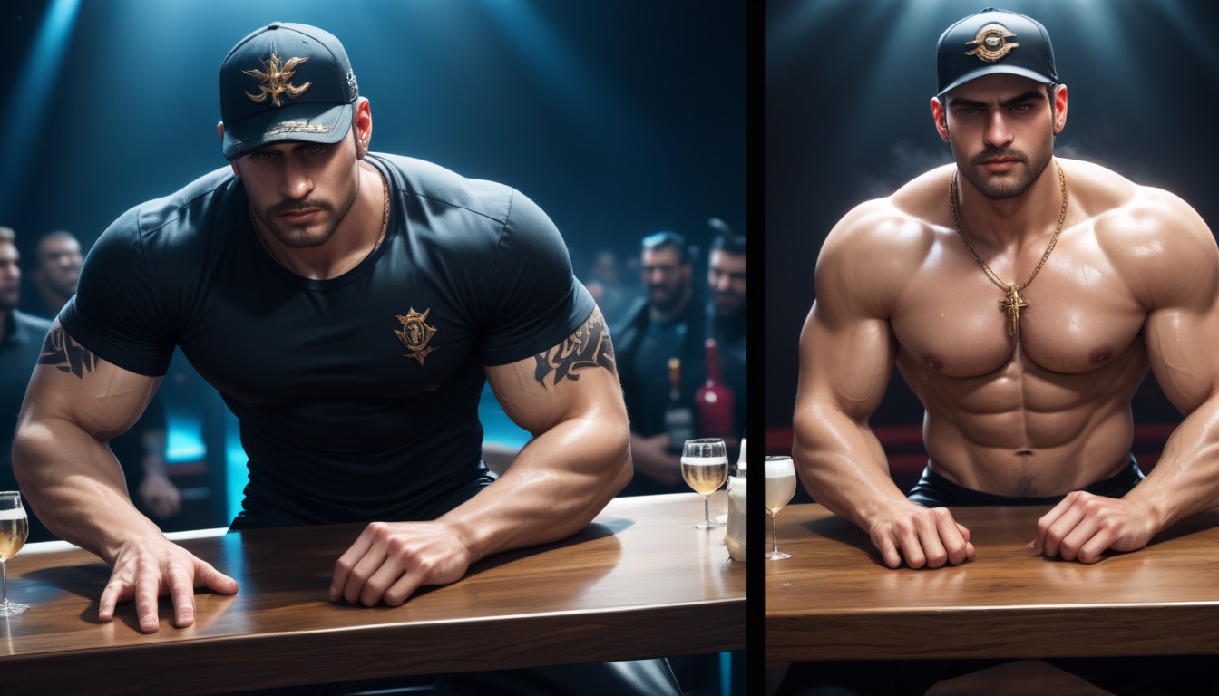 Horny Aggressive Tops, Bbc Embroidered On Cap, Subtle Lightning Powers AI同性戀黃片