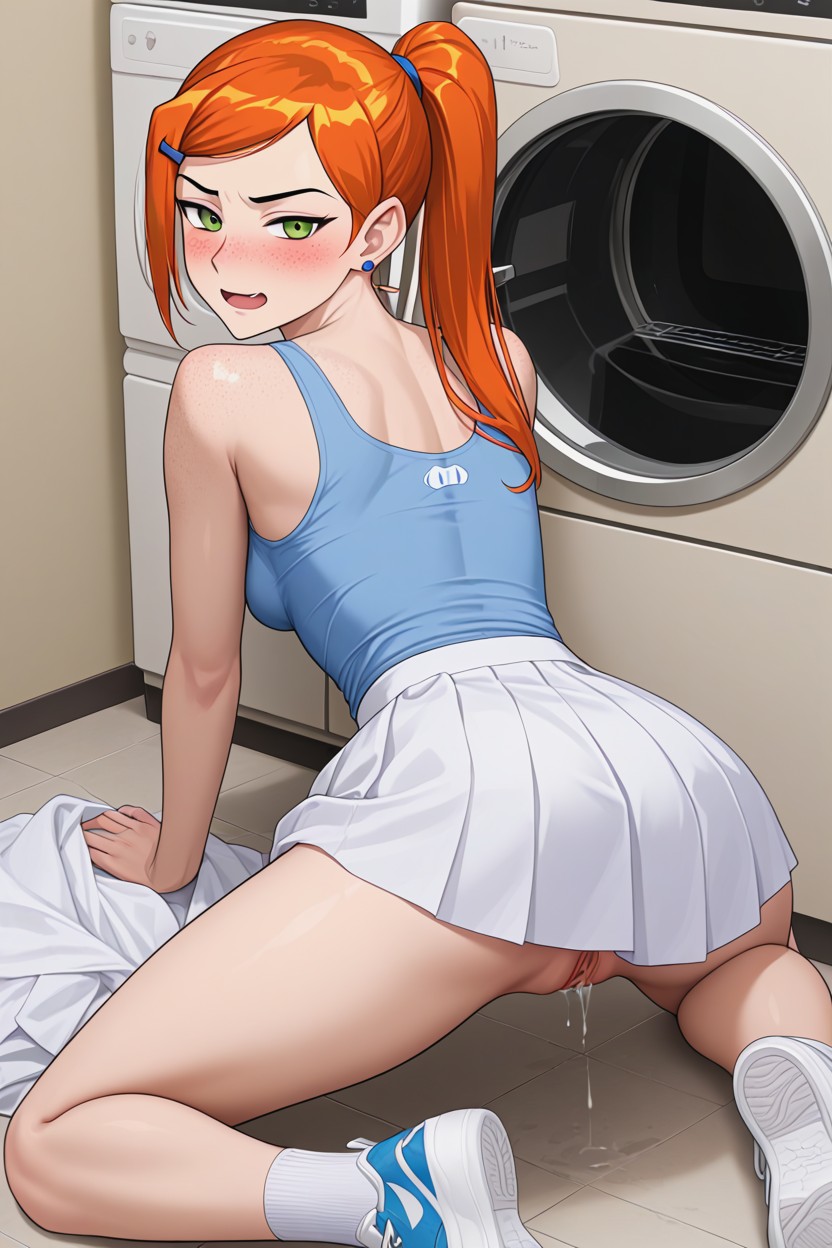 Freckles, Top Down, Cartoon Network AI Porn