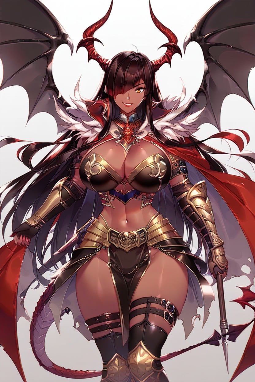 Wide Hips, Wild, Armor Ebony AI Porn