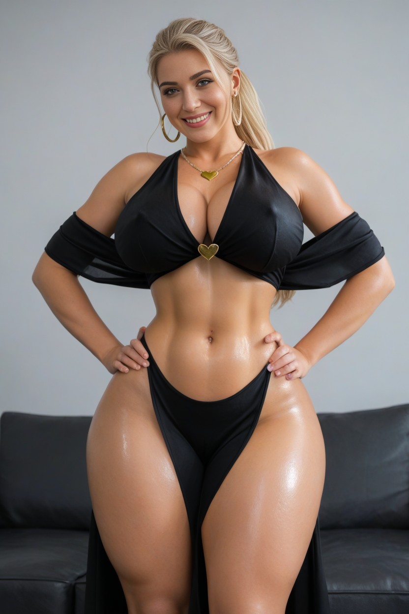 Make It Look Very Realistic Pay Attention To Detail, Phat Ass, Cleavage AI Porn