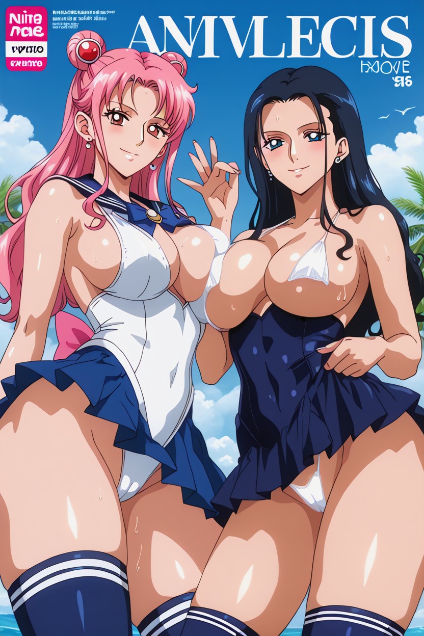 Blush, Ultra Detail, Tight Sailor Costume Hentai AI Porn