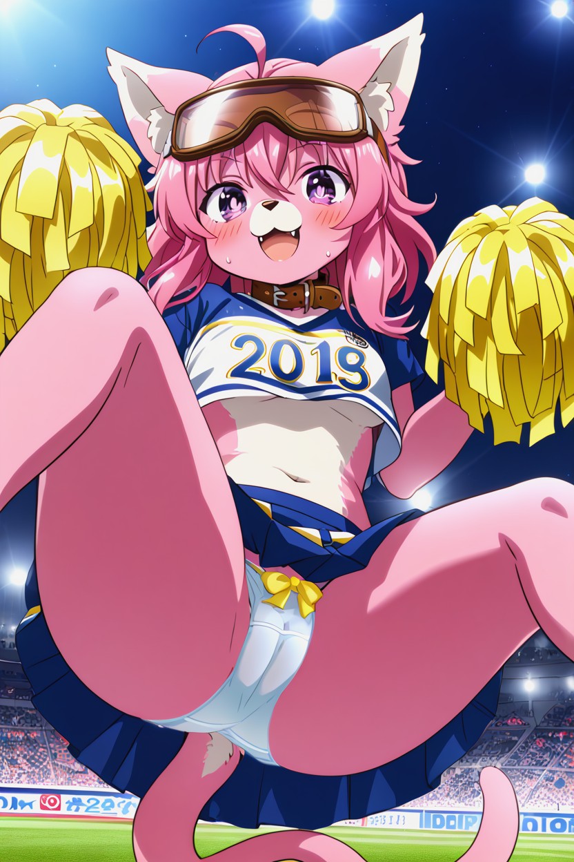 Ahoge, Solo Focus, Camel Toe Furry AI Porn