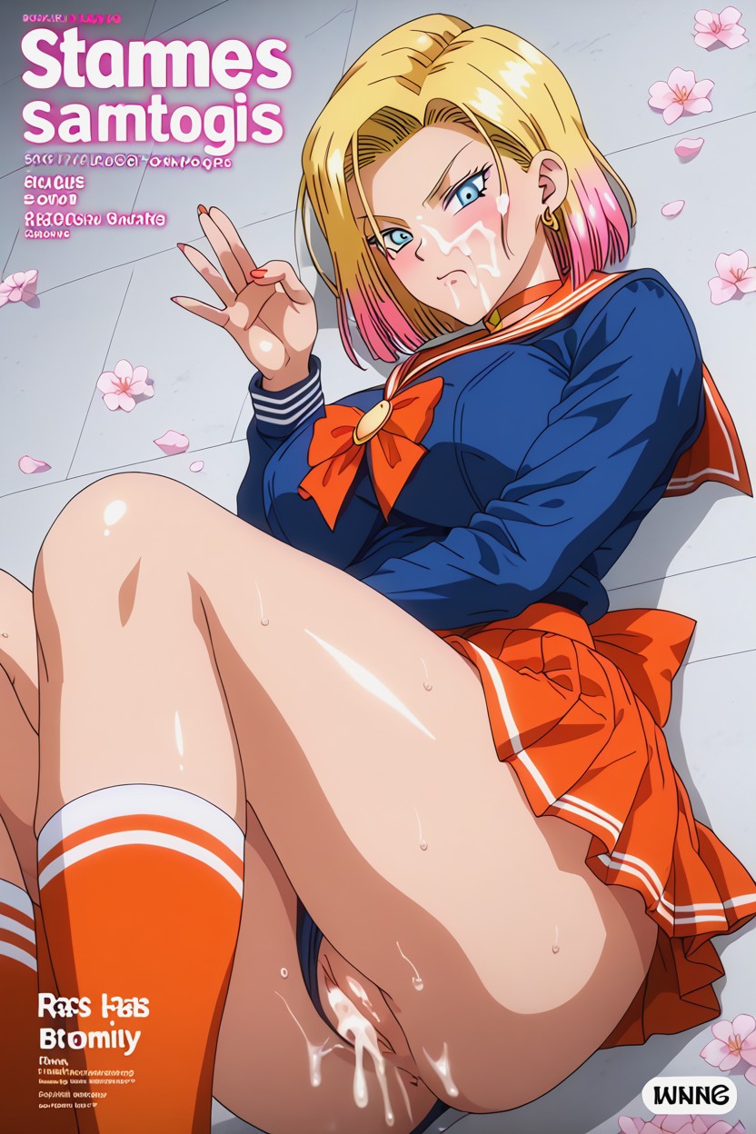 Tight Sailor Costume, Fellatio Gesture, Thunder Hentai IA