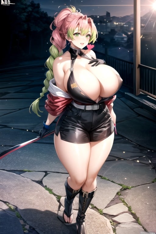 Attractive Target, Sexy, Large Breast Hentai AI Porn