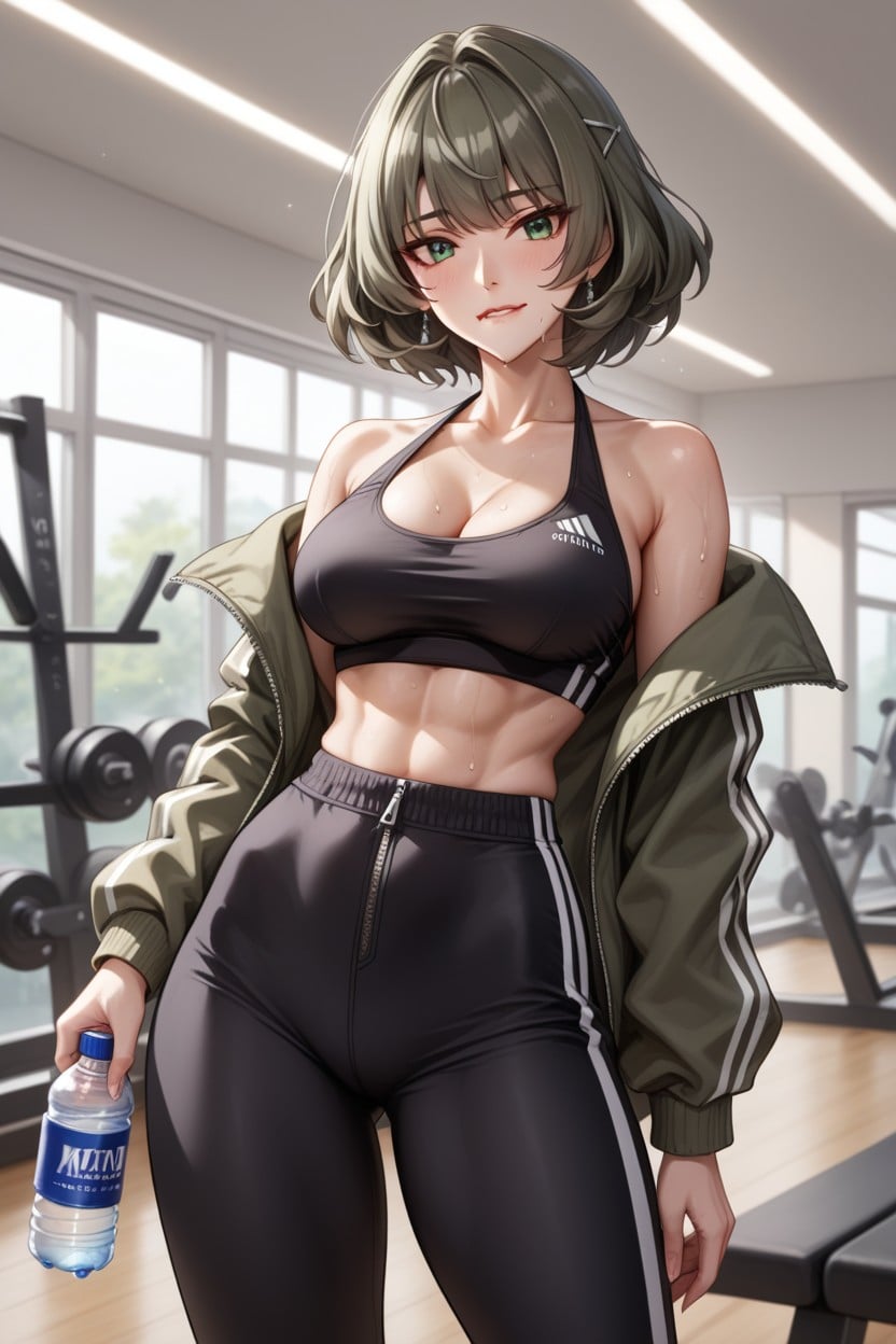 Anal Beads, Medium Breast, Sweaty Hentai AI Porn