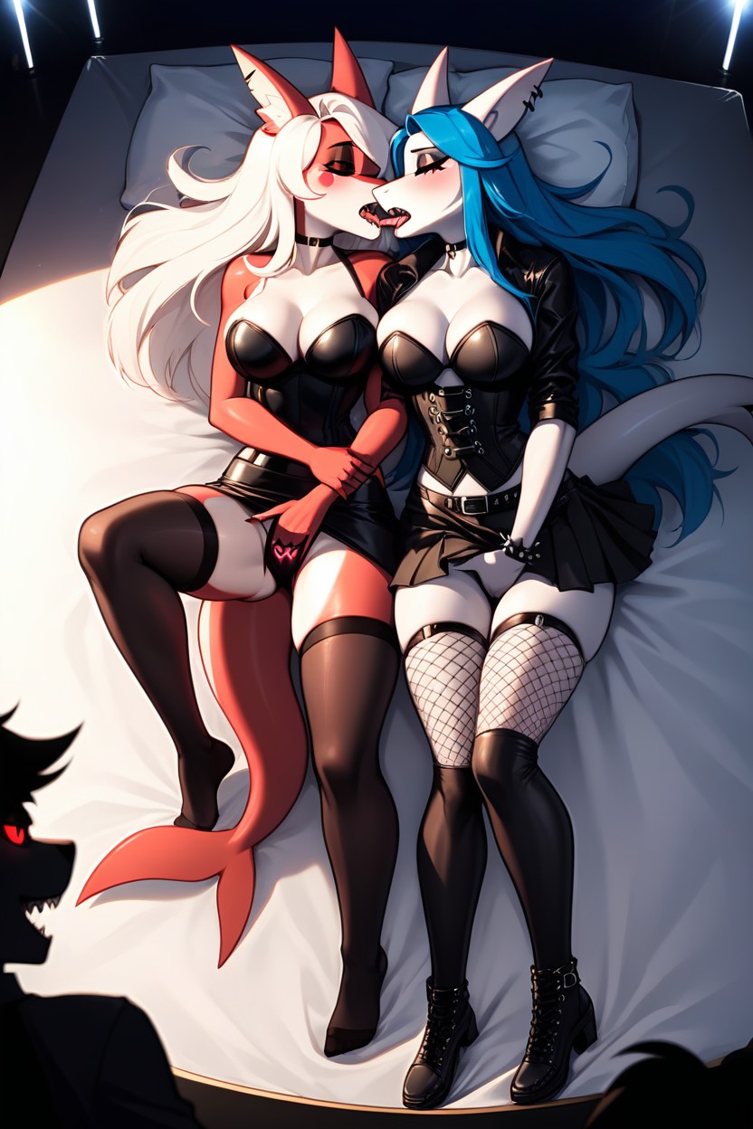 Dusk, Sunny, Thick Thighs Furry AI Porn