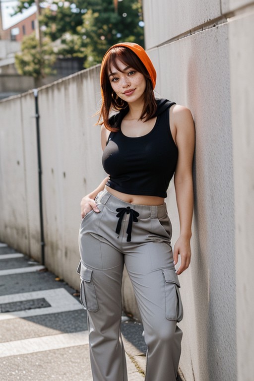 Bokeh, Rain, Open Clothes AI Porn