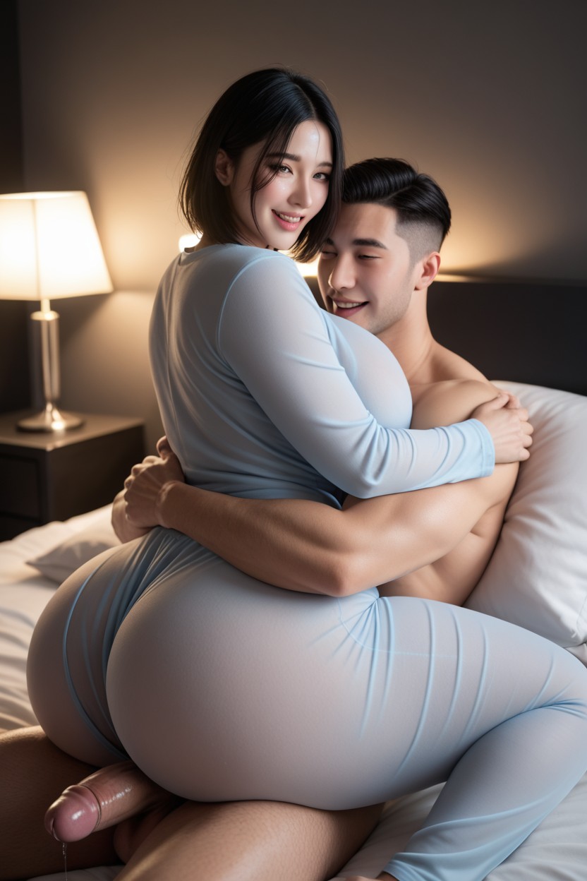Penis In Pussy, Oiled Skin, A Luxurious Hotel Bedroom Porno asiático IA