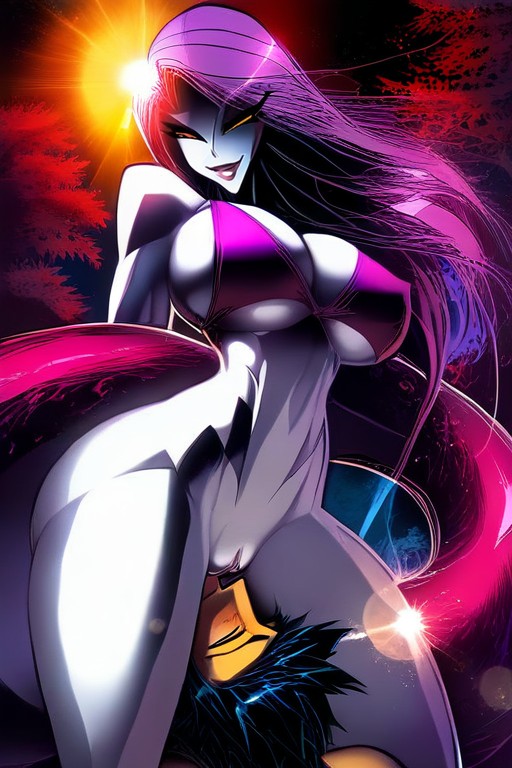 Sideboob, Long Tail, Empress Hentai AI Porn