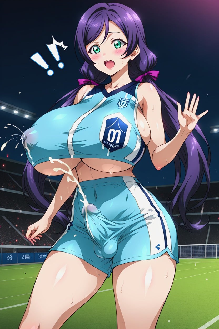 Cum Strings, Erect Nipples Bulge, Gigantic Breasts Hentai AI Porn
