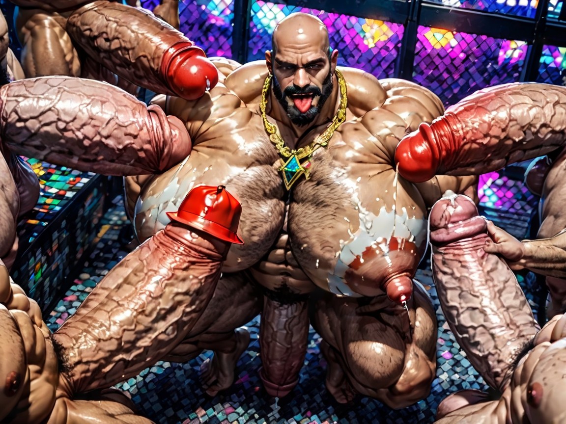 Double Penetration, Lactating Boobs, Club AI Gay Porn
