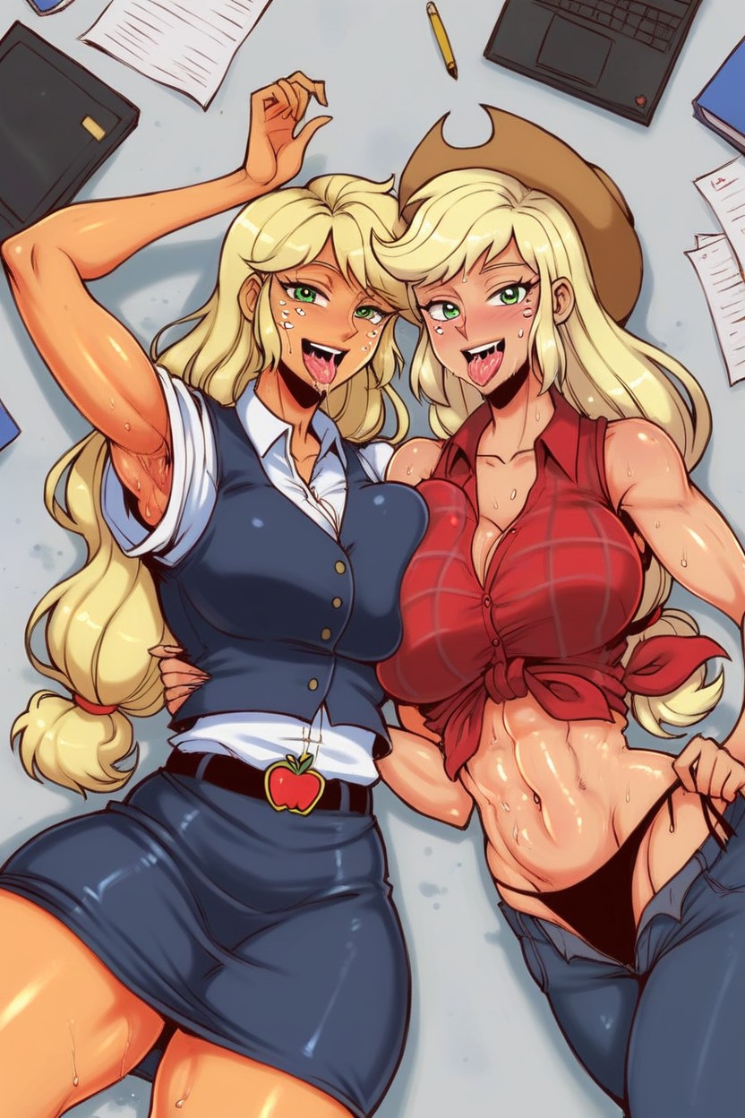 Visage Dtaillé, Excessive Sweat, Top Down Hentai AI Porn