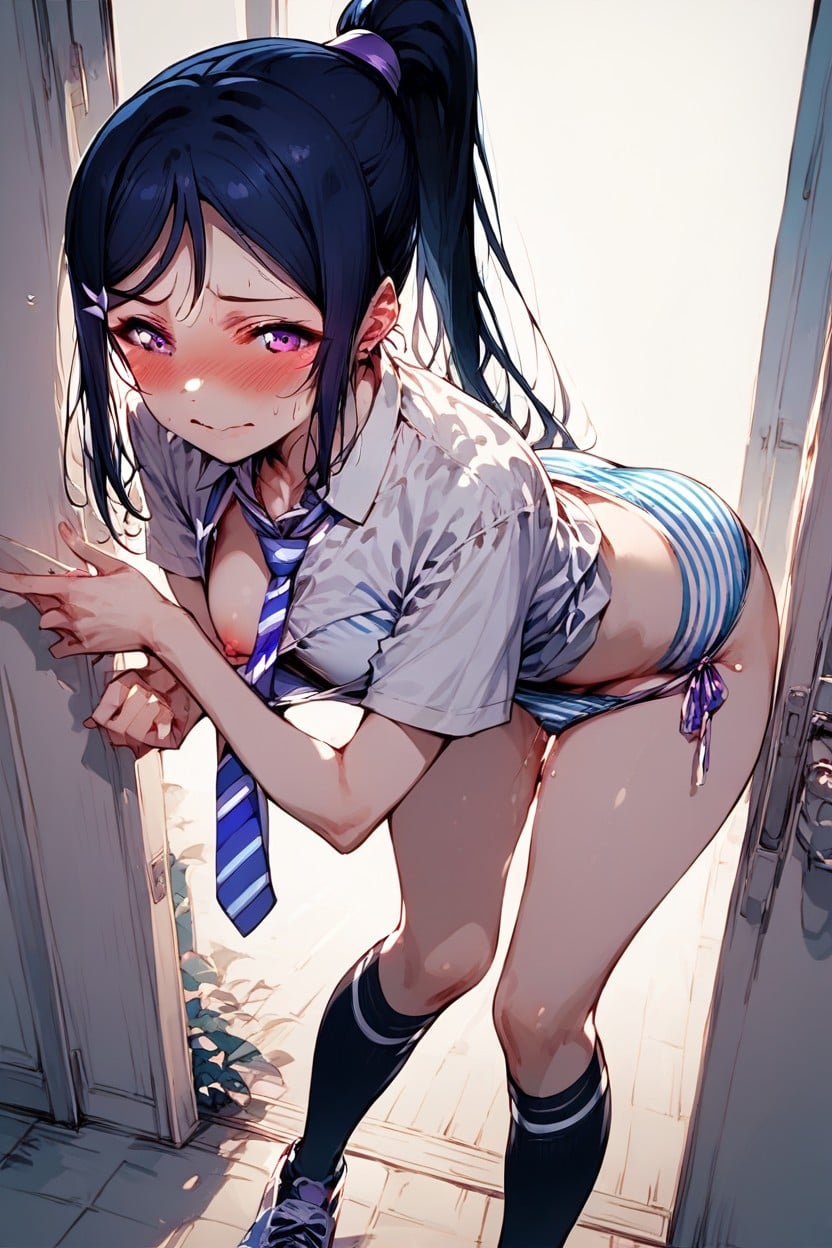 Perfect Fingers, Glising Skin, Pussy Juice Stain Hentai AI Porn