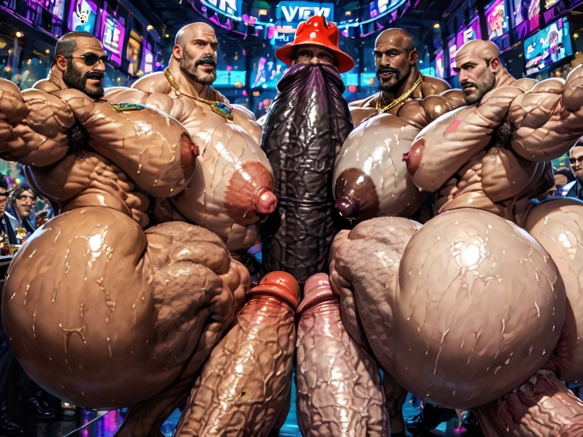 Huge Hyper Nipples, 夜店, Huge Extreme Oversized Ass AI同性戀黃片